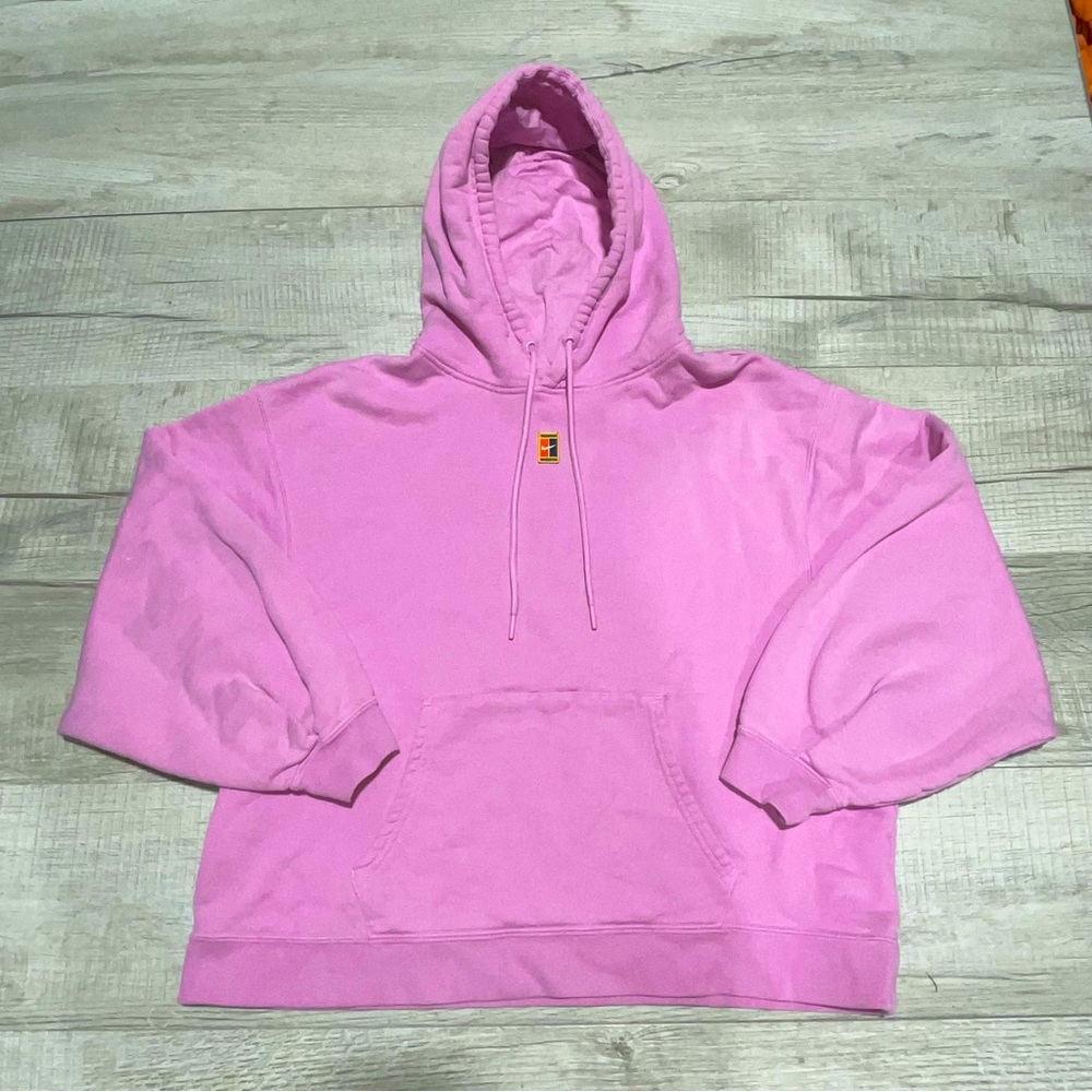 Nike Oversized Tennis Sweater Sweat Shirt Size Medium Womens Ladies